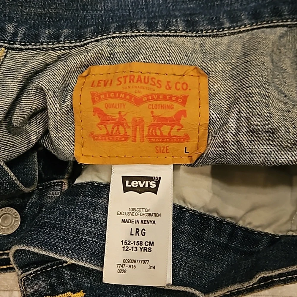 Levis large kids jackets